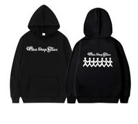Viaopo Sweatshirt Hommes Sweat À Capuche Three Days Band Grace Mode Hauts Hommes Et Femmes Y2K Hip-hop Style Impression Sports Sweatshirt XS-4XL-Black||m
