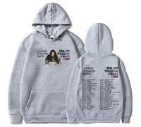 Viaopo Sweatshirt Molleton Ample, Haut pour Homme Sweat À Capuche Chanteur Lauren Spencer Smith Impression Sports Sweatshirt Hommes Et Femmes XS-4XL-Grey||XX_l