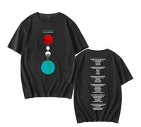 Viaopo T-Shirt Album 2025 Stev-en Wil-Son Singer Imprimer Tshirts Hommes Femmes Camisetas Été Coton Unisex Streetwear Graphique XS-3XL-Black||l