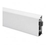 Viaoragiosa Bas de Porte Automatique Plinthe,Joint de Bas de Porte Automatique à Montage en Surface,Joint de Seuil de Porte à Descente Automatique Réglable,Empêche Les Fuites d'air Froid