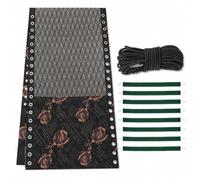 Viaoragiosa Kit Remplacement Chaise Longue,Chaise Longue Pliante Antigravité Tissu,Toile Transat Rechange,Facile à Nettoyer,pour Une Utilisation ExtéRieur,sur Terrasses Et Camping