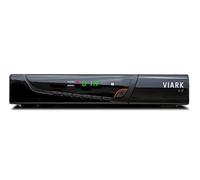 Viark Sat - Récepteur Satellite Digital Full HD DVB-S2 Multistream H.265, avec LAN, antenne WiFi USB et Lecteur de Cartes CA