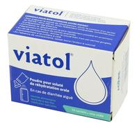 Viatol Poudre Pour Soluté De Réhydratation Orale Diarrhées/Gastro-Entérite 10 Sachets