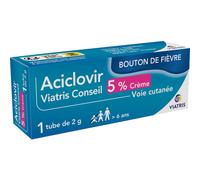 Viatris Aciclovir 5% Crème Tube 2g