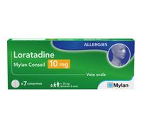 Viatris Conseil Loratadine 10mg Allergies 7 Comprimés