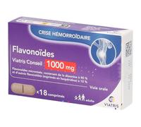 Viatris Flavonoïdes 1000 mg Comprimé(S) 18 pc(s)