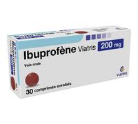 Viatris Ibuprofène 200mg 30 Comprimés Enrobés