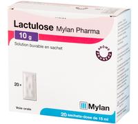 Viatris Lactulose Pharma 10g Solution Buvable 20 Sachets-Dose