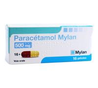 Viatris Paracétamol Gélules 16 Comprimés 500mg