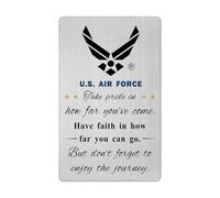 Viayen Carte de remerciement de l'armée de l'air pour homme, cadeau pour anniversaire, Noël, remise de diplôme, retraite, Pâques