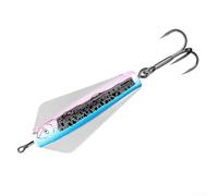 VIB Leurre 20 g - 26 g, 5,6 cm - 7,3 cm, corps lesté moulé sous pression pour une natation stable et un lancer long, finition multicolore colorée, pour pêche au bar et en eau salée (20 g, 5,6 cm, bleu