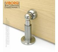 VIBanktop G Deluxe-Butée de porte magnétique en acier inoxydable 304, butée de porte magnétique murale réglable