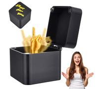 Vibbang Coffret Cadeau Surprise du Majeur, Coffret Cadeau du Majeur, Majeur dans Une Boîte, Cadeau Pop-Up Surprise pour Adultes, pour Bureau, Décoration De Bureau, Décoration d'Intérieur (A)