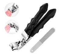 Vibbang Outfany MaîTre Coupe-Pro, Dotmalls Clipmaster Pro, Coupe Ongle Outfany, Coupe Ongles Pieds Dur Et Epais, Coupe-Ongles Ergonomique Avec TêTe InclinéE Pour Personnes âGéEs (A)