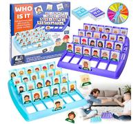 Vibbang Qui Est Ce, Qui Est Ce Jeux De Societe, Jeu Qui Est Ce, Jeu De Devine Qui Je suis, Jeu De Devinettes Classique, Jeu De Société De Devinettes pour Enfants, Convient Aux Garçons Et Aux Filles