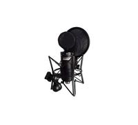 Power Studio Micro de studio à condensateur Vibe C1 - Bundle avec suspension et filtre anti-pop