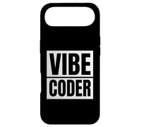 Vibe Coder Minimalist Tech IA Intelligence Artificielle Coque pour iPhone Air