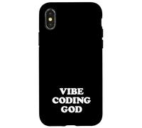 Vibe Coding God | Funny Software Developer Coque pour iPhone X/XS