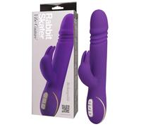 Vibe Couture Rabbit Skater - Vibromasseur lapin violet avec mouvements