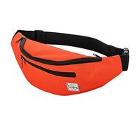 Vibe Festival Gear Sac Banane pour Homme et Femme -Plusieurs Couleurs- Sacoche Homme bandouliere Noir holographique Argent, Or pour Festivals, randonnée, Course à Pied, Cyclisme.(Orange)