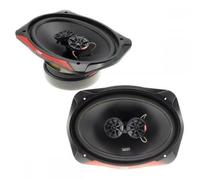 Vibe SLICK693 480W Paire Enceintes 3 Voies 6x9" Arrière Plateau Car Van