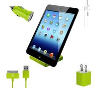 Vibe Tablette Chargeur Combo Kit pour iPad 1/2/3, Green (Ve-8600-combo-grn)