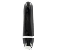Vibe Therapy Mini Vibromasseur Laqué Rigide de Poche Noir