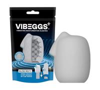 VIBEGGS Blow Misty - masturbateur œuf vibrant (blanc)