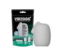 Vibeggs Ribs Delight Manchon de masturbation vibrant White 7-18 cm
