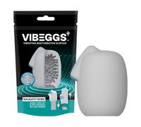 VIBEGGS - œuf vibrant masturbateur - stimulation bosses - blanc