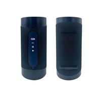 VIBELL Enceinte sans Fil Portable, Haut Parleur Stéréo Bleu Marine, Lumineuse avec Radio INTEGREE, 7 Couleurs, Lecture SD et Prise Jack, Rechargeable, Soirée, Prière, Solo, Lot de 2 et 4 pcs (1)