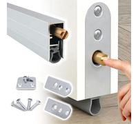 Vibeo Bas de Porte Automatique Plinthe Automatique Escamotable pour Porte