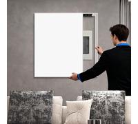 Vibeo Cache Compteur Electrique Cache-Panneau Électrique Décoratif avec Porte Coulissante, Cache-boîte à Fusibles 40 50 60 70 80 cm, Cache-boîte de Distribution Dissimulant(Style B,16x20in/40x50cm)