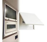 Vibeo Cache Compteur Electrique Cache-Panneau Électrique Mural en Bois, Cache-Coffret à Fusibles Dissimulé, 40, 50, 60, 70, 80 cm, Cache pour Tableau de Distribution avec Clous(24x16in/60x40cm)