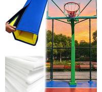 Vibeo Rembourrage pour Poteau Rembourrage pour Poteau de Basket Carré Fin, Protections de Poteau Enveloppantes sur 4 Faces, Protection de Pilier Extérieure Rembourrée(Blue,3.5x3.5in(9x9cm))