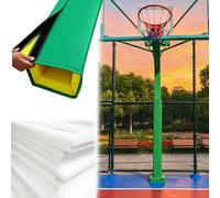 Vibeo Rembourrage pour Poteau Rembourrage pour Poteau de Basket Carré Fin, Protections de Poteau Enveloppantes sur 4 Faces, Protection de Pilier Extérieure Rembourrée(Green,5x5in(13x13cm))