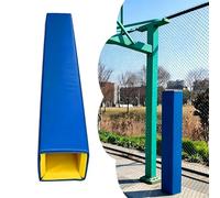 Vibeo Rembourrage pour Poteau Rembourrage pour Poteau de Basket Carré Housse de Protection Intégrale pour Poteau Extérieur Rembourrage de Sécurité pour Poteau de Terrain(Blue,12x12in (30.5x30.5cm))