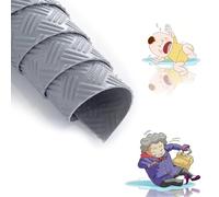 Vibeo Tapis Caoutchouc Antidérapant Tapis en Caoutchouc Antidérapant à Adhérence Stéréo, Rouleau Tapis de Sécurité pour Sols, Feuille de Caoutchouc Flexible et Découpable(C,1.0x4.8m/3.3x15.7ft)