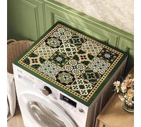 Vibeo Tapis de Rebord de Fenêtre Tapis de Protection à Motifs pour Sèche-Linge, Housse Absorbante pour Lave-Linge, Tapis Antidérapant Décoratif Anti-poussière pour Le Linge(Style A,40x70cm(16x28in))