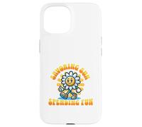 Vibes d’Été Groovy Soleil et Joie Collection Coque pour iPhone 15