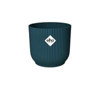 elho Cache-Pot VIBES FOLD Rond Roues - 35 cm - bleu foncé