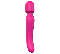 Vibes of Love - vibromasseur wand chauffant rechargeable - silicone rose