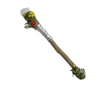 Vibhgtf Baguette magique en cristal pour adulte Cosplay - Accessoire de divination de sorcière - Décoration de salon, chambre à coucher, bureau - Table de chevet - Utilité multi-usage extérieur et