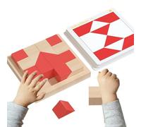 Vibhgtf Blocs de Puzzle, Casse-tête de Blocs pour | Modèle de Blocs de Jeu de Puzzle - Jouet d'apprentissage d'âge préscolaire Jouets pour Puzzles éclairants pour 3+ garçons et raga