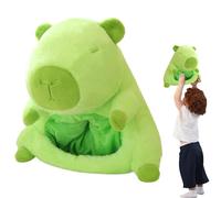 Vibhgtf Capybara Casquette en peluche pour Halloween, Noël, fête et jeux créatifs