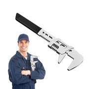 Vibhgtf Clé à molette de type F en acier au carbone - Tendeur large réglable | Outil de précision pour sanitaire, construction, réparation de vélo, atelier, travail à domicile et fournitures