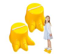 Vibhgtf Échasses pour, échasses pour | 2 pièces | Jouets Actifs pour, échasses de Marche, Jouet - Jeu de Pique-Nique Classique, Jeu d'anniversaire pour Jouets avec Tasse pour Marcher sur zanc