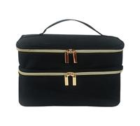 Vibhgtf Étui à Coudre - Boîte à Coudre à Double Couche pour Fournitures de | Way Zipper Porte-Outils pour Coudre avec Clip pour Aiguille imperméable de Grande capacité pour Outils de