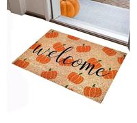 Vibhgtf Fall Outdoor Mat - 24x16 inch Waterproof Washable Non-Slip | Entryway Doormat Bathroom Rug for Indoor Entrance Kitchen Bedroom Bathroom Floor Porch Patio Halloween Autumn Party