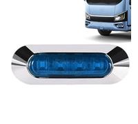 Vibhgtf Feux de position latéraux pour remorque de voiture, 4 lumières LED pour remorque - Marqueur latéral LED étanche IP67, feux de signalisation 12/24 V, PA